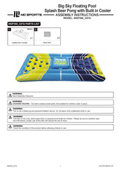 MD SPORTS WSP300_327G Assembly Instructions Manual