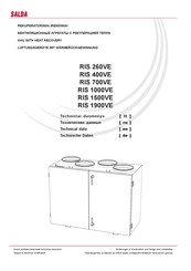 Salda RIS 700VE Technical Data Manual