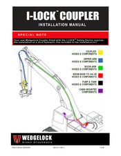 WEDGELOCK I-LOCK COUPLER Installation Manual