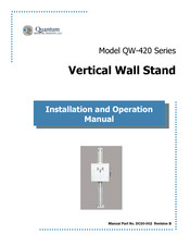 Quantum QW-420 Series Installation And Operation Manual