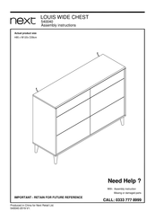 Next LOUIS 540040 Assembly Instructions Manual
