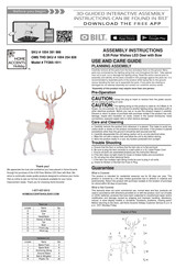 Home Accents Holiday TY285-1911 Assembly Instructions