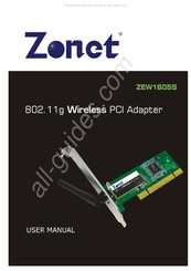 Zonet ZEW1605S User Manual
