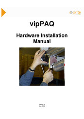 X-Rite vipPAQ Hardware Installation Manual
