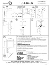 Dainolite DLED496 Quick Start Manual