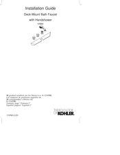 Kohler Seawall K-6504-2 Installation Manual