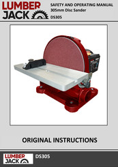 Lumberjack DS305 Safety And Operating Manual