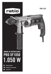 Ratio PRO XF1050 Operating Instructions Manual