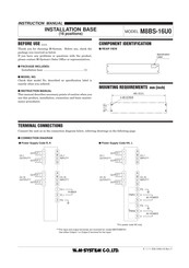 M-System M8BS-16U0 Instruction Manual