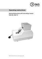 B&S 2928 10 Operating Instructions Manual
