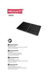 Menuett 007757 Operating Instructions Manual