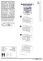 FMD Furniture MADAGASKAR 1 806-001 Assembly Instructions Manual
