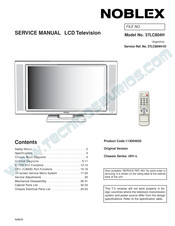 Noblex 37LC804H Service Manual