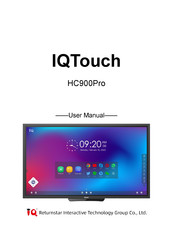 IQ IQTouch HC900Pro User Manual