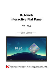 IQ IQTouch TB1000 User Manual