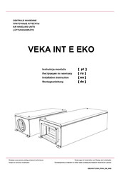Lindab VEKA INT E EKO Installation Instruction
