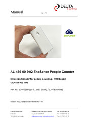 DEUTA Controls enocean EnoSense AL-436-00-902 Manual