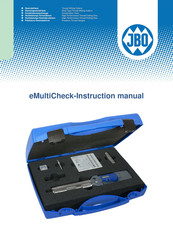 JBO eMultiCheck Instruction Manual