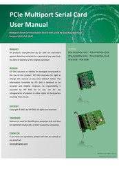 ICP DAS USA PCIe-S144 User Manual