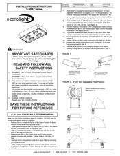 e-conolight E-SBA7 Series Installation Instructions Manual