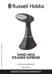 Russell Hobbs RHC410 Instructions & Warranty