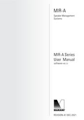 Marani MIR480A User Manual