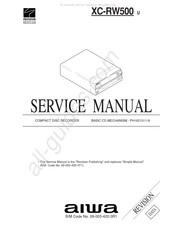 Aiwa XC-RW500 Service Manual