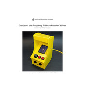 adafruit learning system Cupcade the Raspberry Pi Micro Arcade Cabinet Manual