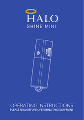 Halo SHINE MINI Operating Instructions Manual