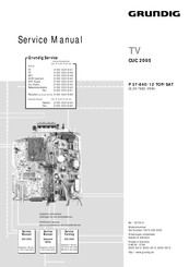 Grundig G.CH 7682 VNM Service Manual