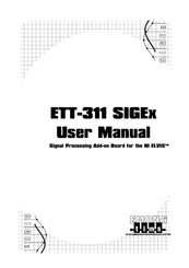 Emona Instruments SIGEx ETT-311 User Manual