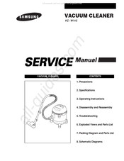Samsung VC- W113 Service Manual
