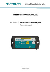 SMT MONILOG MicroShockDetector plus Instruction Manual