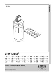 Grohe Blue Bio-Clean 40 434 Installation Instructions Manual