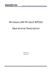 Remotek WP320 Operational Description