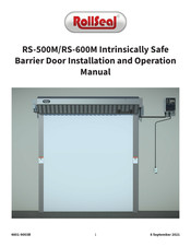 RollSeal RS-500M ISB Installation And Operation Manual