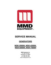 MMD Equipment NGK-2900H Service Manual