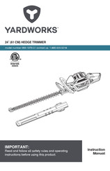 Yardworks 060-1979-2 Instruction Manual
