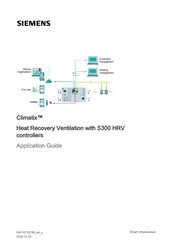Siemens Climatix S300 HRV Application Manual