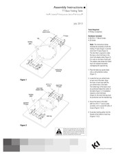 Ki Trek TT-Base Folding Table Assembly Instructions