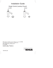 Kohler Margaux K-16230-4 Installation Manual