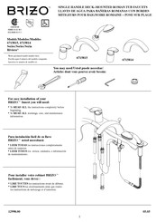Masco Brizo Riviera 6715814 Installation Instructions Manual