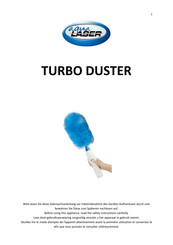 Aqua Laser TURBO DUSTER Manual