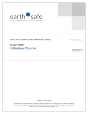 Earthsafe M300 Installation, Operation And Maintenance Manual