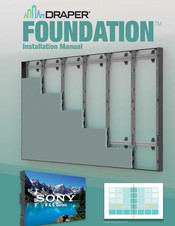Draper FOUNDATION 303003 Installation Manual