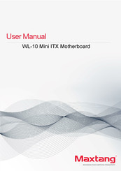 Maxtang WL-10 User Manual