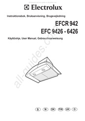Electrolux EFCR 942 User Manual