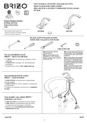 Masco Brizo Loki 6572828-PC Installation Instructions Manual