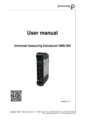 promesstec UMU 500 User Manual