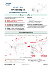Overland Storage ARCvault Series Remove & Replace Instructions